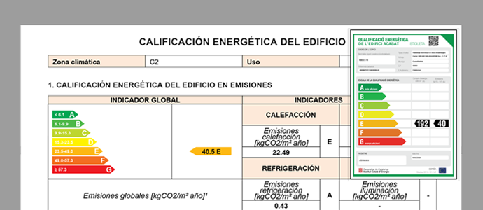 Certificat Energètic Barcelona