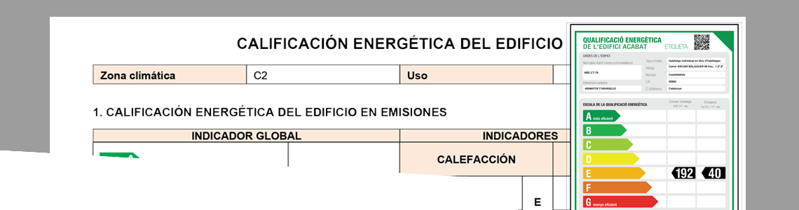 Certificat Energètic Barcelona