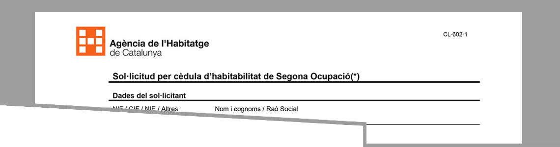 Cédula Habitabilidad Barcelona